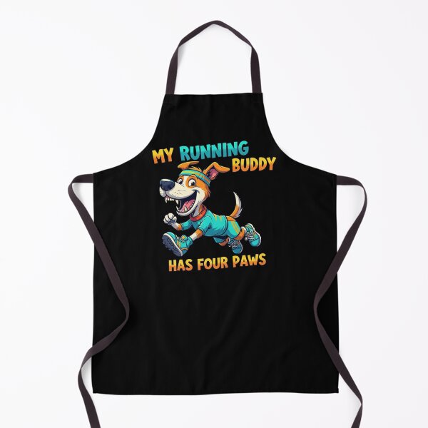 Item preview, Running Buddy Dog Design, Funny Canine Runner with Shoes and Headband Gift designed and sold by Design_Your_Day.