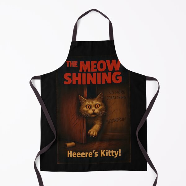 Item preview, The Meow Shining – Cat Horror Parody designed and sold by LuciaS.