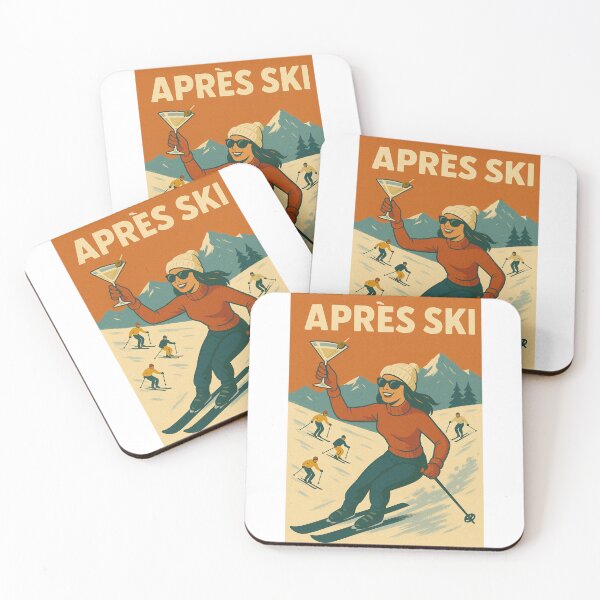 Item preview, Apres Ski Retro Martini designed and sold by BronxArtist.