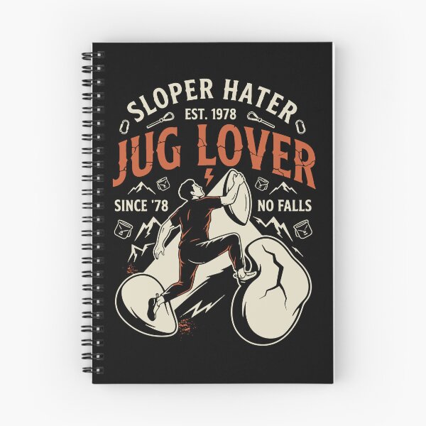 Item preview, Sloper Hater Jug Lover No Falls Climbing designed and sold by LuminOrb.
