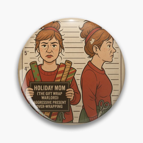 Item preview, Holiday Mom – The Gift Wrap Warlord designed and sold by Laughprints.