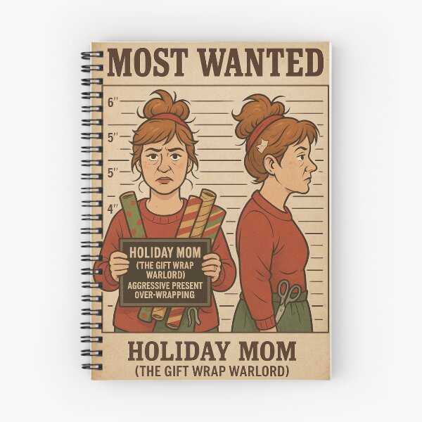 Item preview, Holiday Mom – The Gift Wrap Warlord designed and sold by Laughprints.