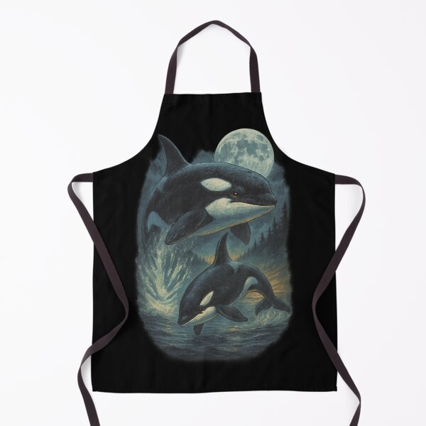 Item preview, Killer Whales Vintage Northern Wilderness designed and sold by Sturdust.