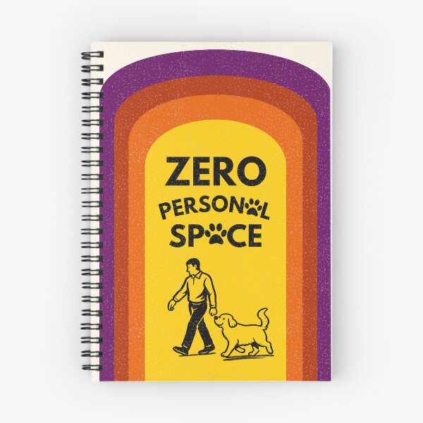 Item preview, Zero Personal Space - Funny Dog Lover Quote Design designed and sold by dbyjane.