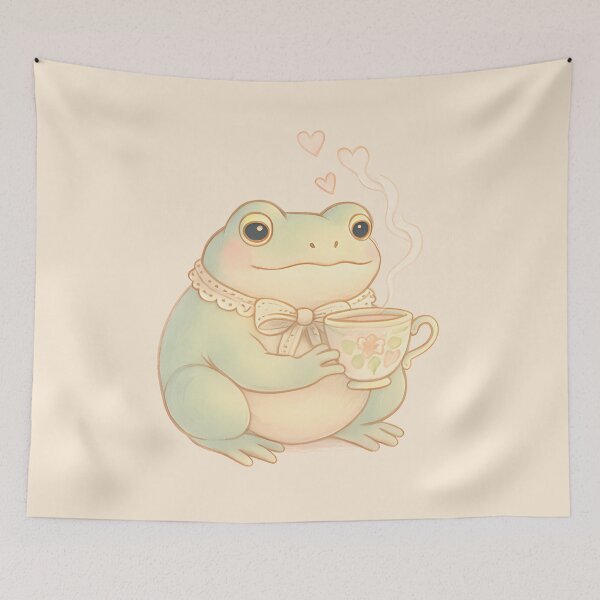 Item preview, Pastel Cottagecore Frog designed and sold by SignumShop.