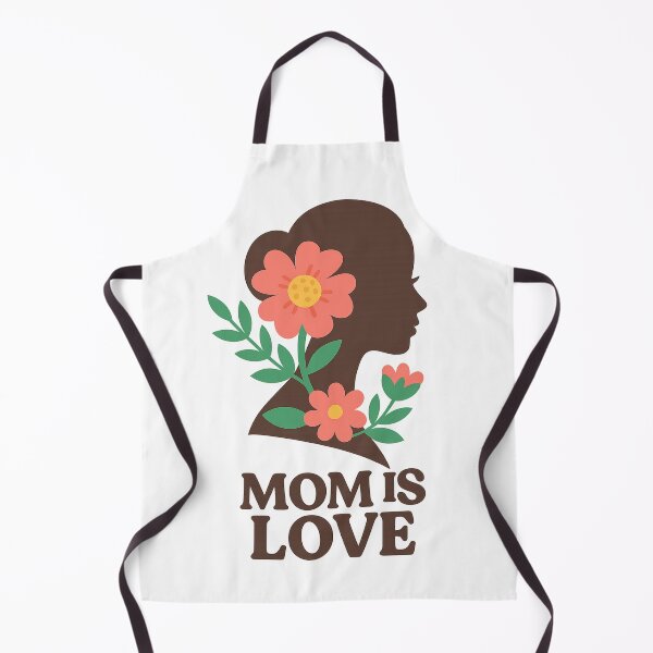 Item preview, Mom’s Love – Elegant Floral Silhouette Illustration designed and sold by MIArt Studio.