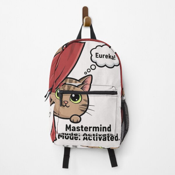 Item preview, Sneaky Curtain Cat Meme – Eureka Mastermind Moment designed and sold by Whisky1111.