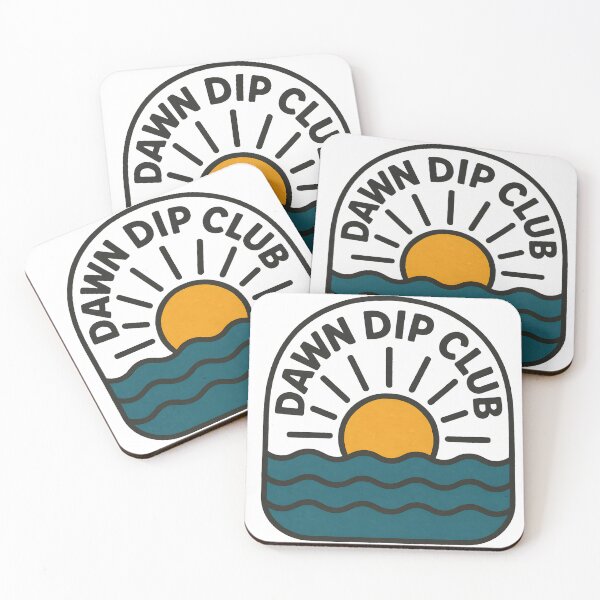 Item preview, Dawn Dip Club – Sunrise Wild Swimmer Design designed and sold by MiowandMolly.