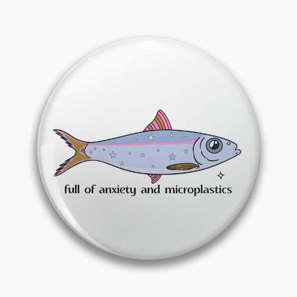 Item preview, Full Of Anxiety And Microplastics designed and sold by stephenflashart.