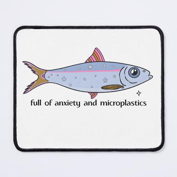 Item preview, Full Of Anxiety And Microplastics designed and sold by stephenflashart.