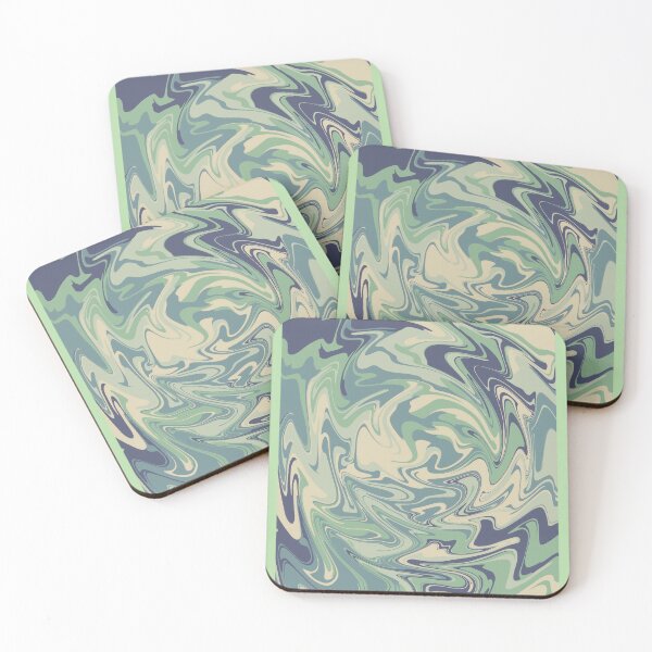 Item preview, Muted Green Swirl Art designed and sold by AlexandriaEmaline.