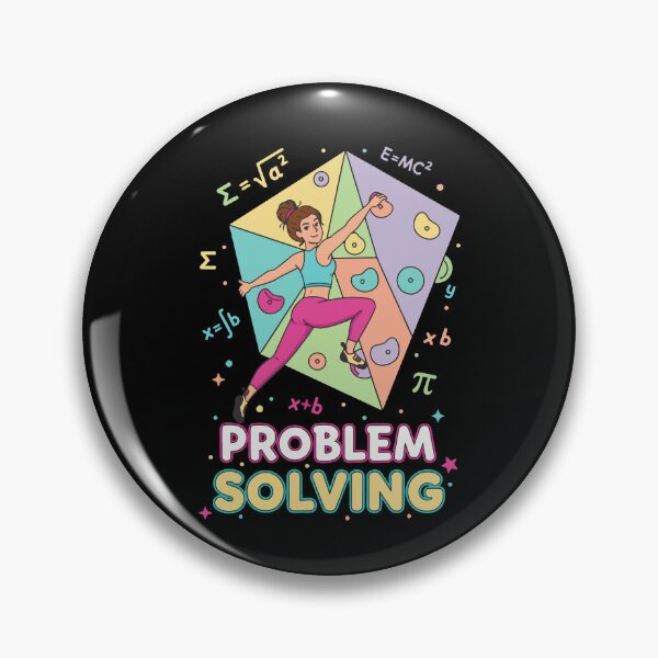 Item preview, Problem Solving Climbing Math Fun Rock Bouldering designed and sold by LuminOrb.
