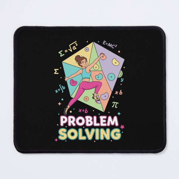 Item preview, Problem Solving Climbing Math Fun Rock Bouldering designed and sold by LuminOrb.