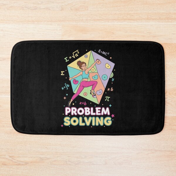 Item preview, Problem Solving Climbing Math Fun Rock Bouldering designed and sold by LuminOrb.