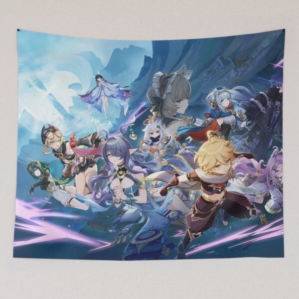 Item preview, Genshin Impact Luna I Key Visual designed and sold by Astral Drop.