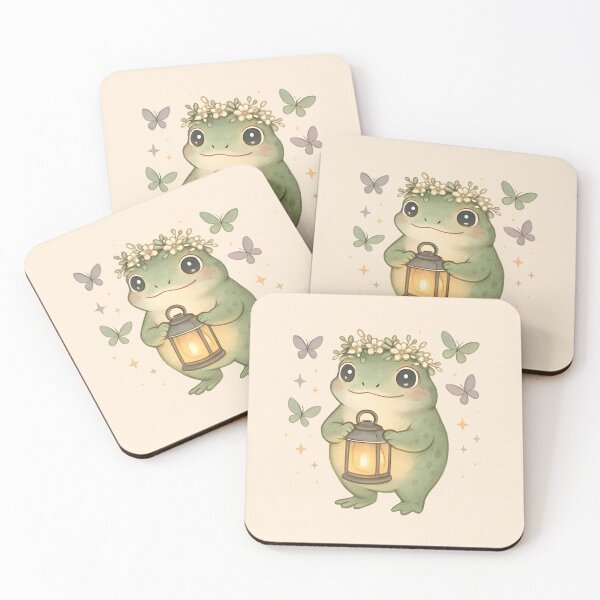 Item preview, Whimsical Cottagecore Frog designed and sold by SignumShop.