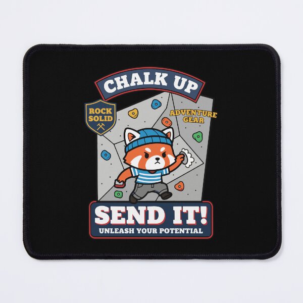 Item preview, Chalk Up Send It Unleash Your Potential Climbing designed and sold by LuminOrb.