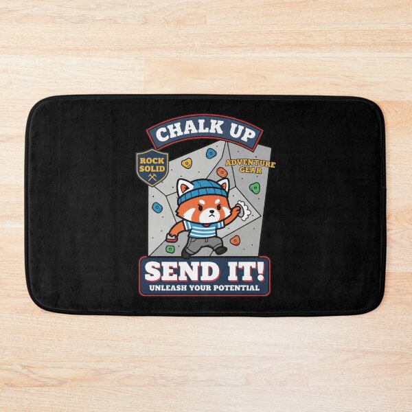 Item preview, Chalk Up Send It Unleash Your Potential Climbing designed and sold by LuminOrb.