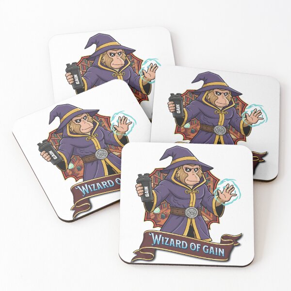 Item preview, Wizard of Gain | Beak Bros Gym Fantasy Collection designed and sold by BeakBros.