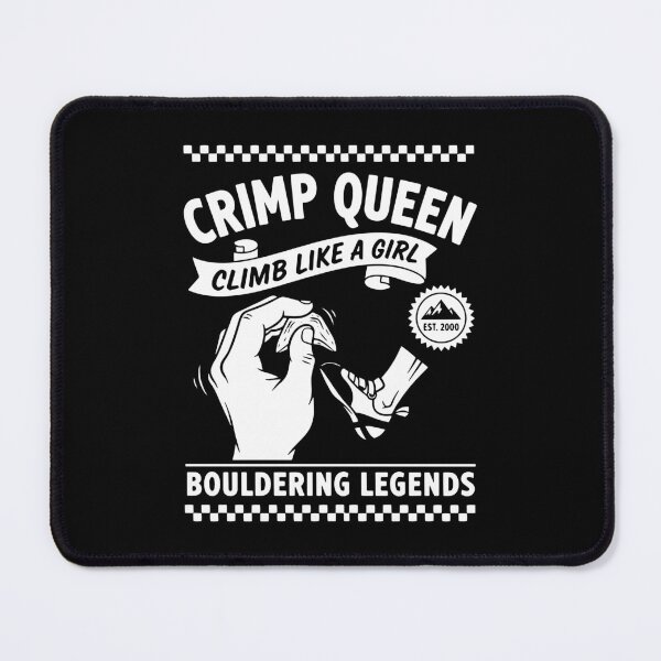 Item preview, Crimp Queen Climb Like A Girl Bouldering Legends designed and sold by LuminOrb.