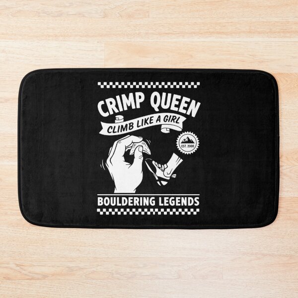 Item preview, Crimp Queen Climb Like A Girl Bouldering Legends designed and sold by LuminOrb.