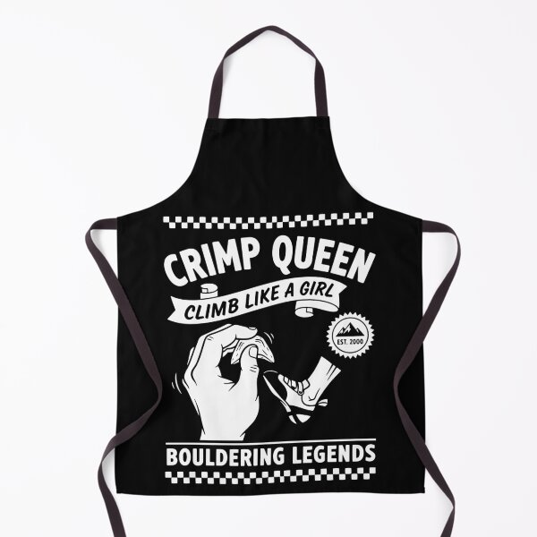 Item preview, Crimp Queen Climb Like A Girl Bouldering Legends designed and sold by LuminOrb.