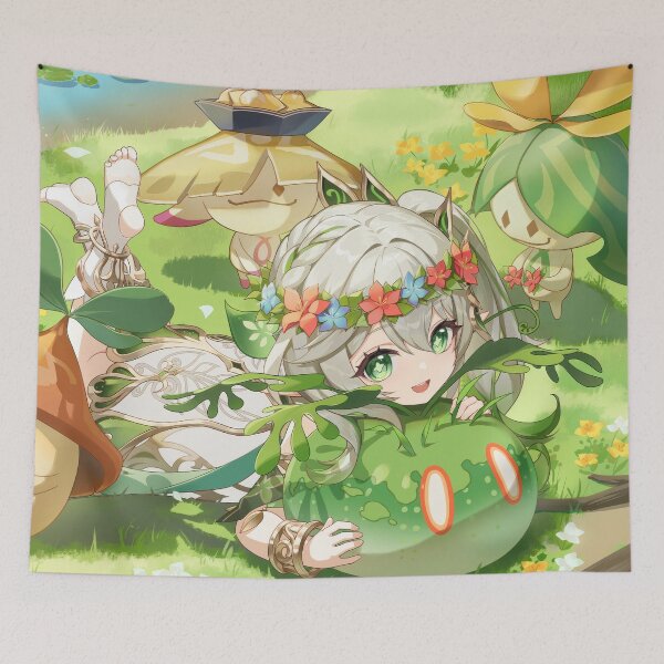 Item preview, Nahida & Aranaras, Genshin Impact Artwork designed and sold by Astral Drop.