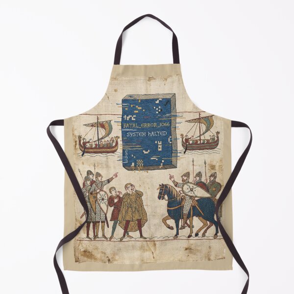 Item preview, Fatal Error 1066 - Medieval Tapestry Blue Screen of Death designed and sold by SavinMercantile.