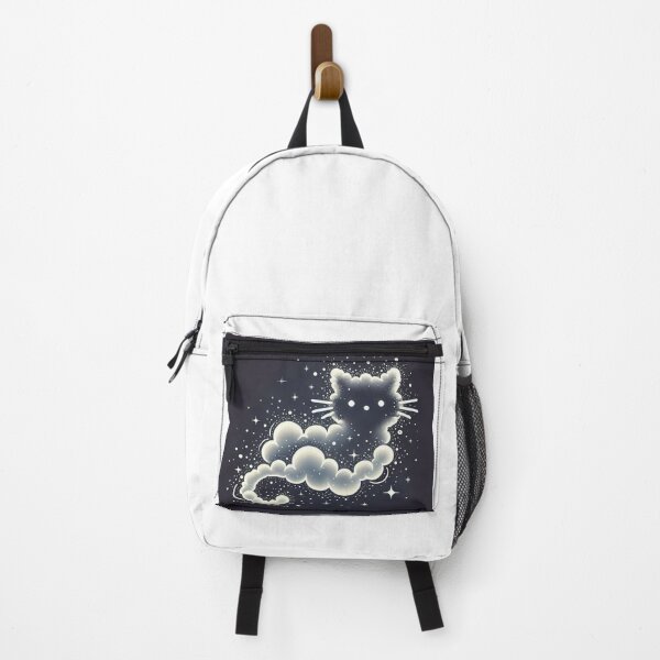 Item preview, Celestial Cloud Cat Constellation Spirit Art designed and sold by BigBlueArt.