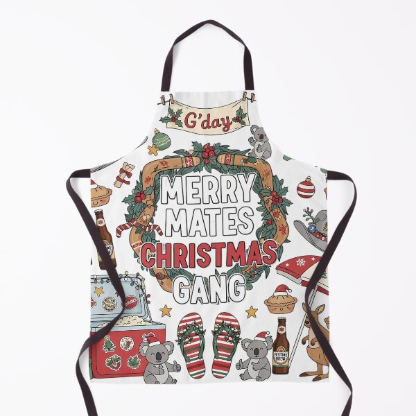 Item preview, Merry Mates Australian Christmas Family Matching Aussie Friends Holiday Gang Squad Set designed and sold by GiftsForge.
