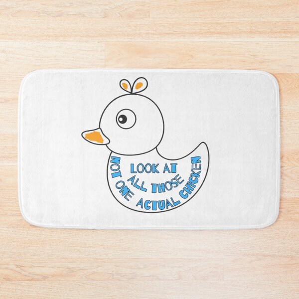 Item preview, Look at All Those Chickens… and Not One Actual Chicken  Funny Meme Sticker designed and sold by Ditstyle.
