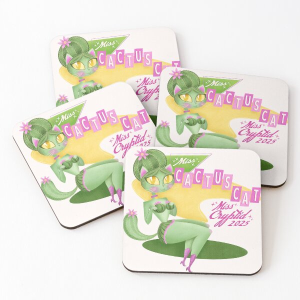 Item preview, Miss Cactus Cat designed and sold by Cryptid-Cutie.