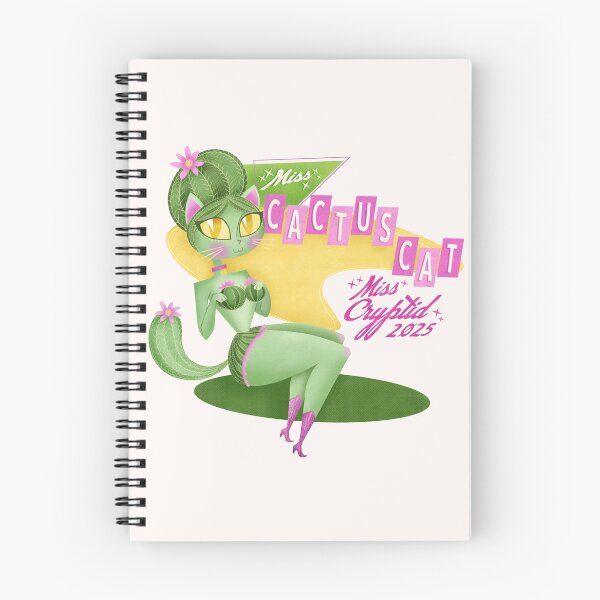 Item preview, Miss Cactus Cat designed and sold by Cryptid-Cutie.