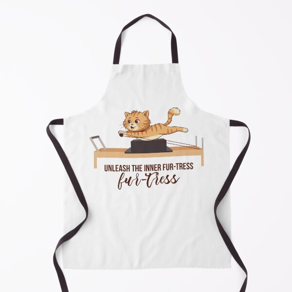 Item preview, Cute Pilates Cat – “Unleash the inner fur-tress” designed and sold by sashica.