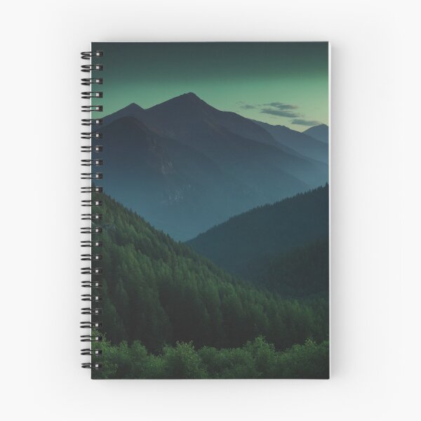 Item preview, Dark Forest Valley Under Twilight Green Sky designed and sold by REPTISLAV.