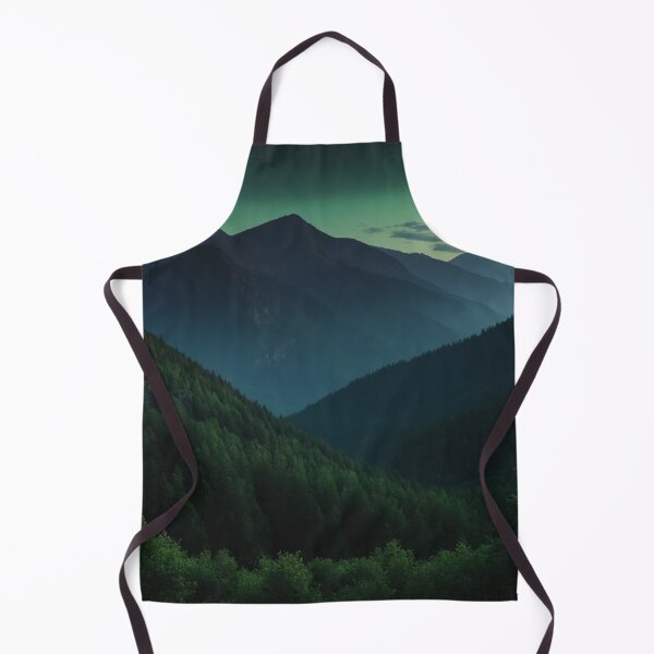 Item preview, Dark Forest Valley Under Twilight Green Sky designed and sold by REPTISLAV.