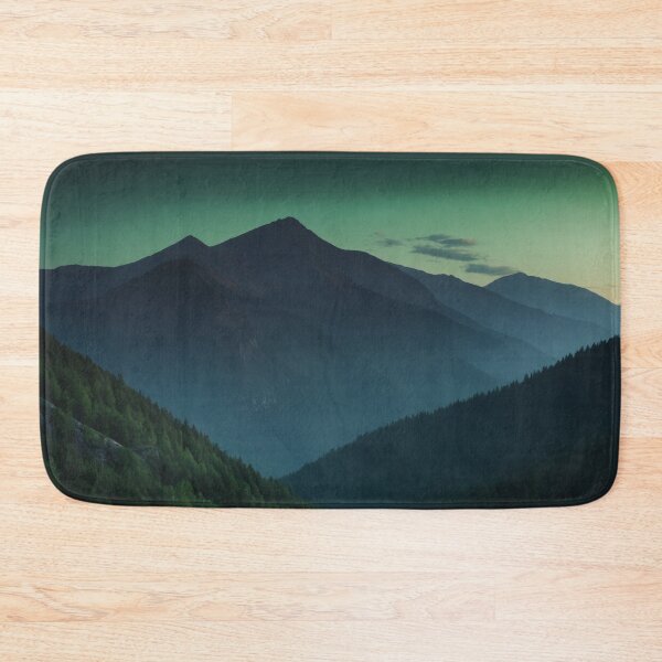 Item preview, Dark Forest Valley Under Twilight Green Sky designed and sold by REPTISLAV.