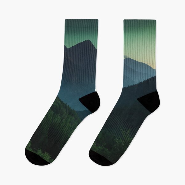 Item preview, Dark Forest Valley Under Twilight Green Sky designed and sold by REPTISLAV.
