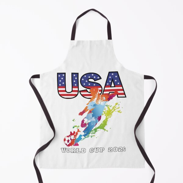 Item preview, USA CAN MEX 26 Football Shirt | Color Splash International Fan Tee designed and sold by BelindaVDavis.