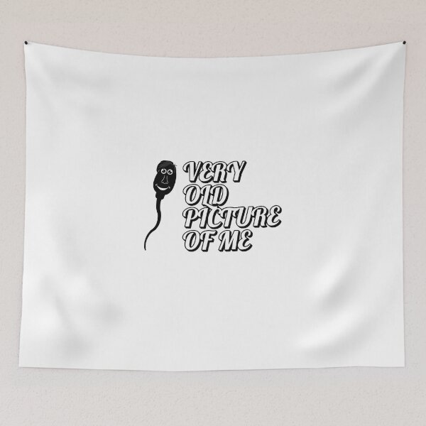 Item preview, Very Old Picture of Me" – Vintage Sperm Design designed and sold by DRAWZENART.