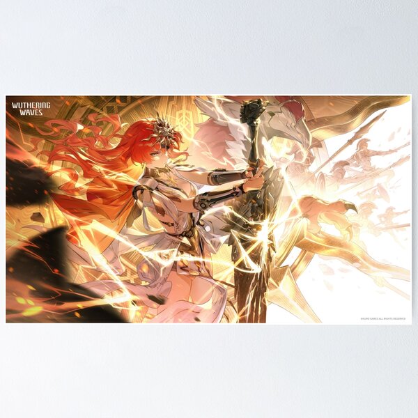 Item preview, Copia de Copia de Lupa Official Artwork, Wuthering Waves (WuWa) designed and sold by Astral Drop.