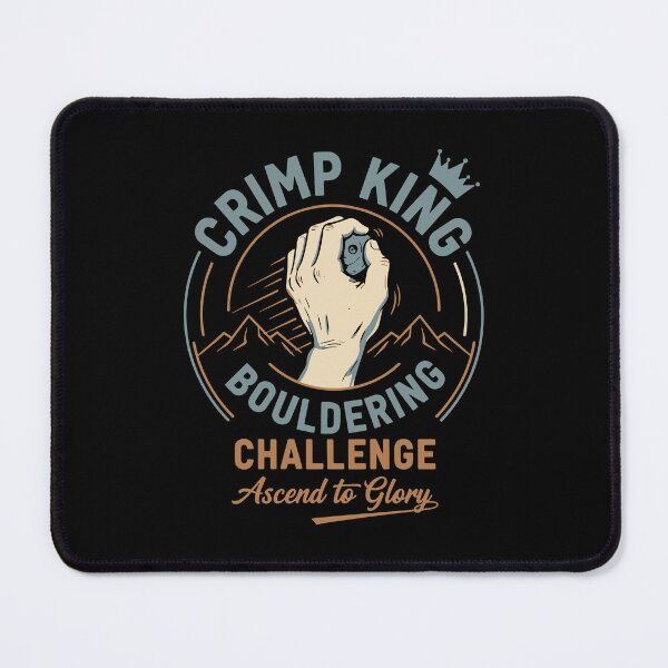 Item preview, Crimp King Bouldering Challenge Ascend to Glory designed and sold by LuminOrb.