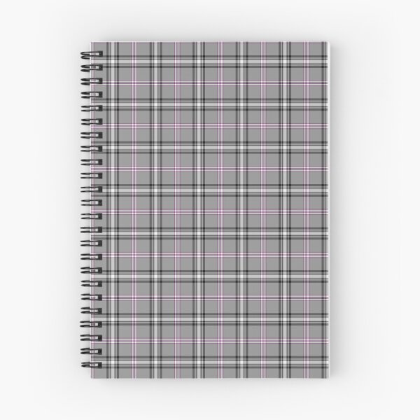 Item preview, Soft Gray Plaid Windowpane Pattern Retro Color Cabin designed and sold by Scottish Squares.
