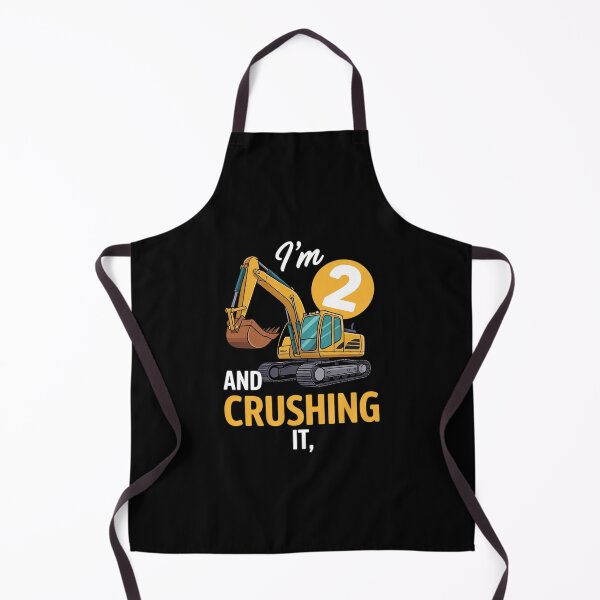 Item preview, Kids 2nd Construction Birthday Party I'm 2 Crushing It Boys  designed and sold by MicanCuteStore.