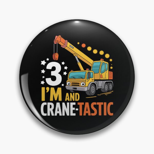 Item preview, Kids 3rd Construction Birthday Party I'm 3 Crane Digger Boys  designed and sold by MathisBellanger.