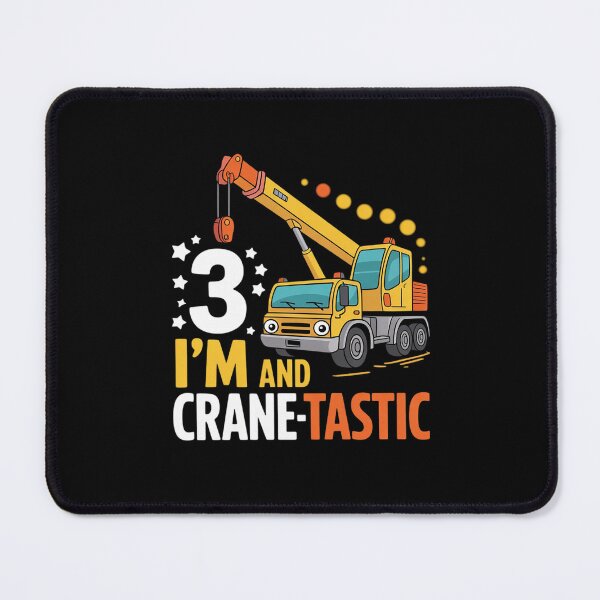 Item preview, Kids 3rd Construction Birthday Party I'm 3 Crane Digger Boys  designed and sold by MathisBellanger.