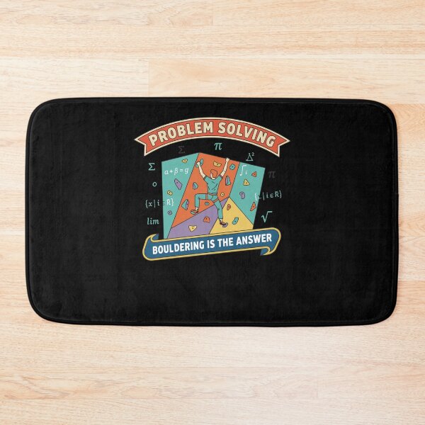 Item preview, Problem Solving Bouldering Is The Answer Climbing designed and sold by LuminOrb.