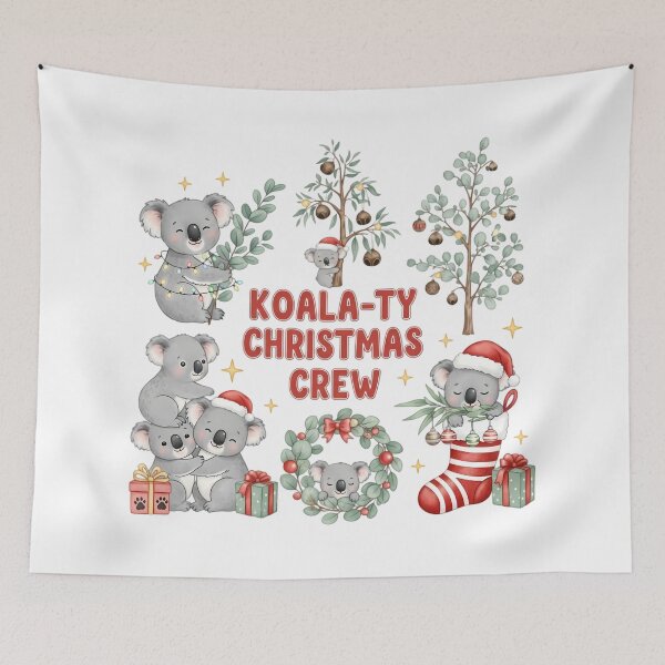 Item preview, Koala Christmas Family Matching Australian Animal Holiday Squad Koala-ty Time Together Set designed and sold by GiftsForge.