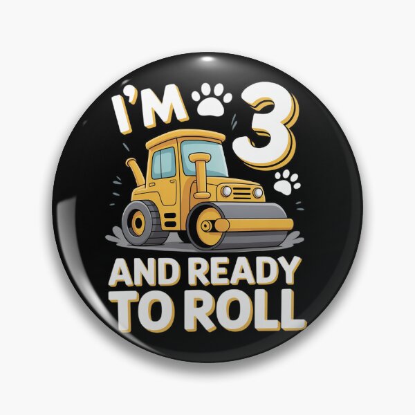 Item preview, Kids 3rd Construction Birthday Party Im 3 Ready to Roll Boys  designed and sold by MathisBellanger.