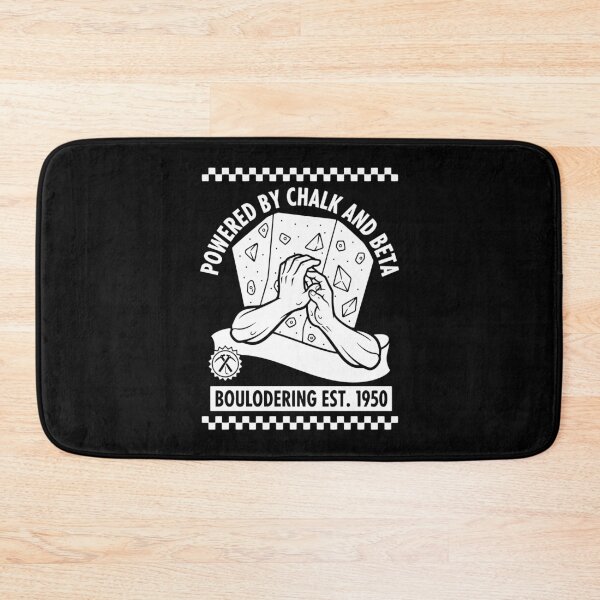 Item preview, Powered By Chalk And Beta Bouldering Est. 1950 designed and sold by LuminOrb.